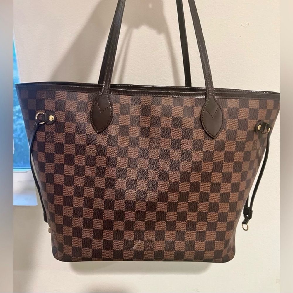 Louis Vuitton Damier Ebene neverfull MM- reserved for edefieldsamant)